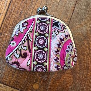 Vera Bradley Floral Coin Purse